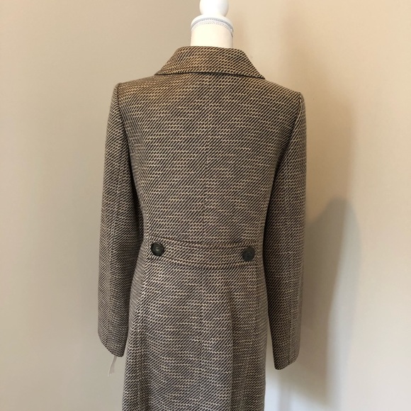 Caslon NWT Retro/Vintage Tweed Coat Removable Faux Fur Collar, Size M HP 9/4 🥳 - Picture 4 of 14